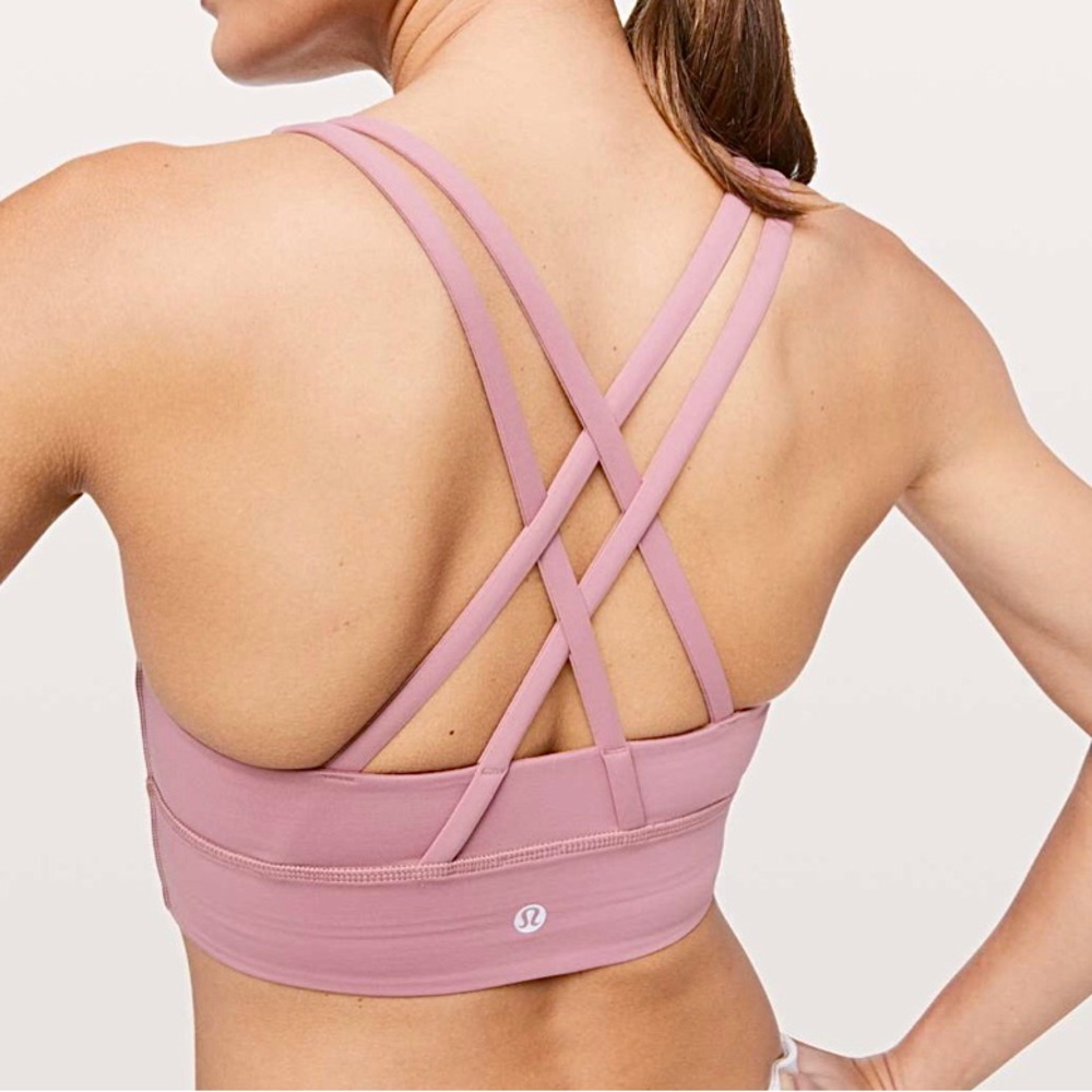 LULULEMON Energy Bra Long Line Quicksand